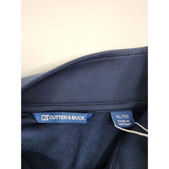 NEW Cutter & Buck Jacket Mens XL Blue CB Windbreaker Full Zip Adult - Picture 8 of 10